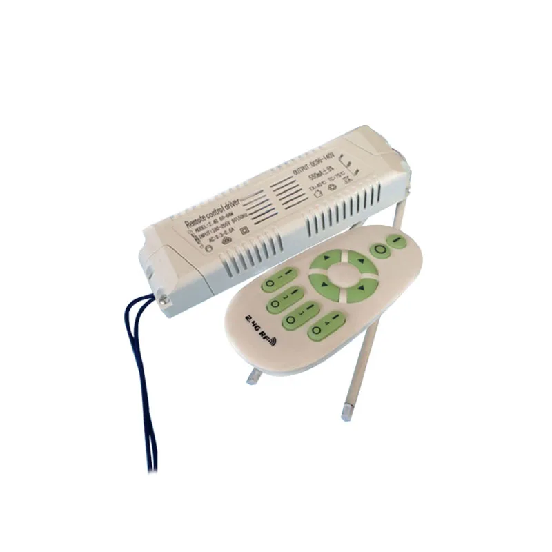 1X Newest CCT & brightness adjustable wireless 2 channel output led driver 60-70W with 2.4G RF remote controller
1X Newest CCT & brightness adjustable wireless 2 channel output led driver 60-70W with 2.4G RF remote controller