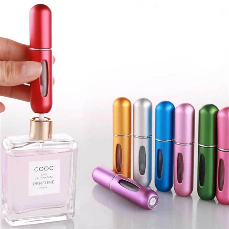 Portable Mini Perfume Spray Bottle Refillable Travel Perfume Bottle Scent Pump Atomizer Aluminum Spray Empty Cosmetic Container
Portable Mini Perfume Spray Bottle Refillable Travel Perfume Bottle Scent Pump Atomizer Aluminum Spray Empty Cosmetic Container