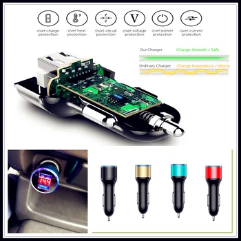Car Dual USB Charger 12-24V Cigarette Lighter Power Adapter for Honda Everus Clarity Civic Accord Urban FCX Brio 3R-C
Car Dual USB Charger 12-24V Cigarette Lighter Power Adapter for Honda Everus Clarity Civic Accord Urban FCX Brio 3R-C