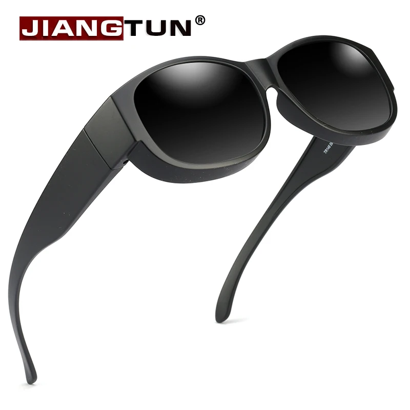 JIANGTUN Brand Unisex Sunglasses Polarized Glasses Fit Over Prescription Glasses UV400
JIANGTUN Brand Unisex Sunglasses Polarized Glasses Fit Over Prescription Glasses UV400