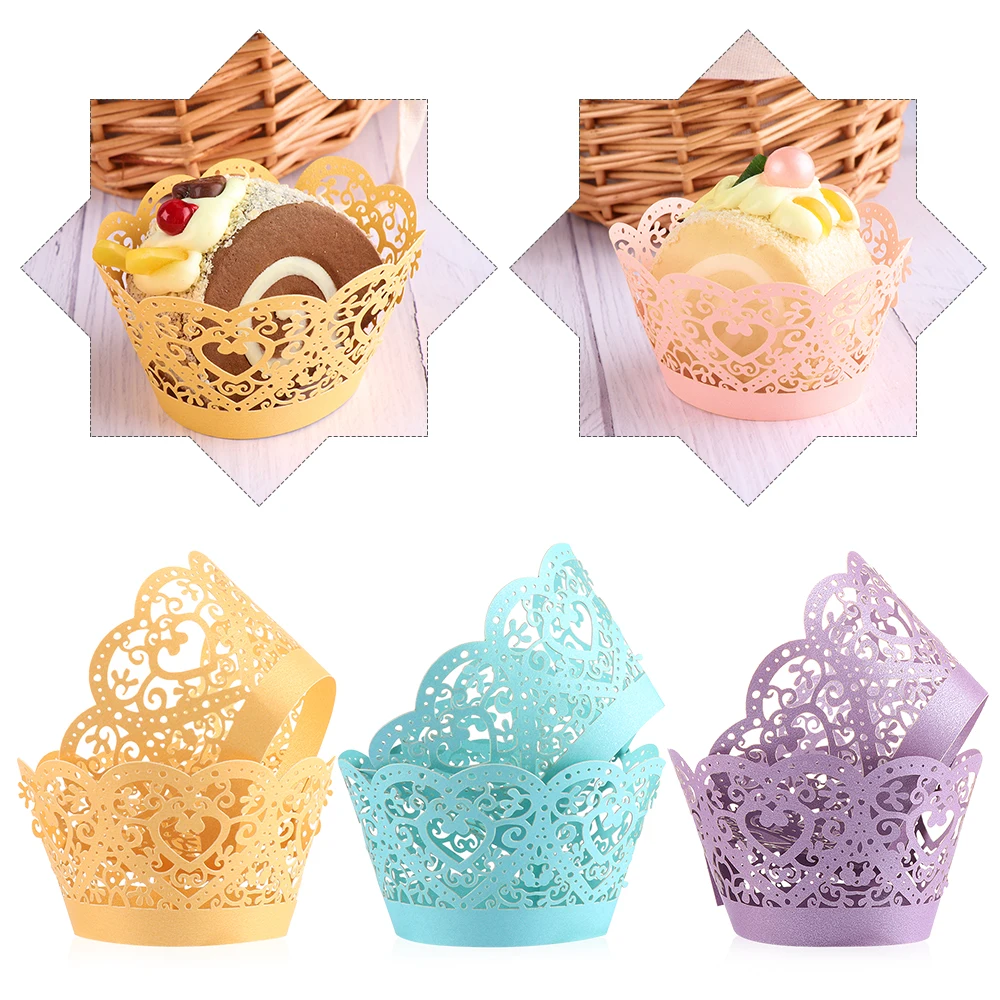 12 PCS Little Vine Lace Laser Cut Cupcake Wrapper Liner Heart Shape Baking Cup Hollow Paper Cake Cup DIY Baking Fondant Cupcake
12 PCS Little Vine Lace Laser Cut Cupcake Wrapper Liner Heart Shape Baking Cup Hollow Paper Cake Cup DIY Baking Fondant Cupcake