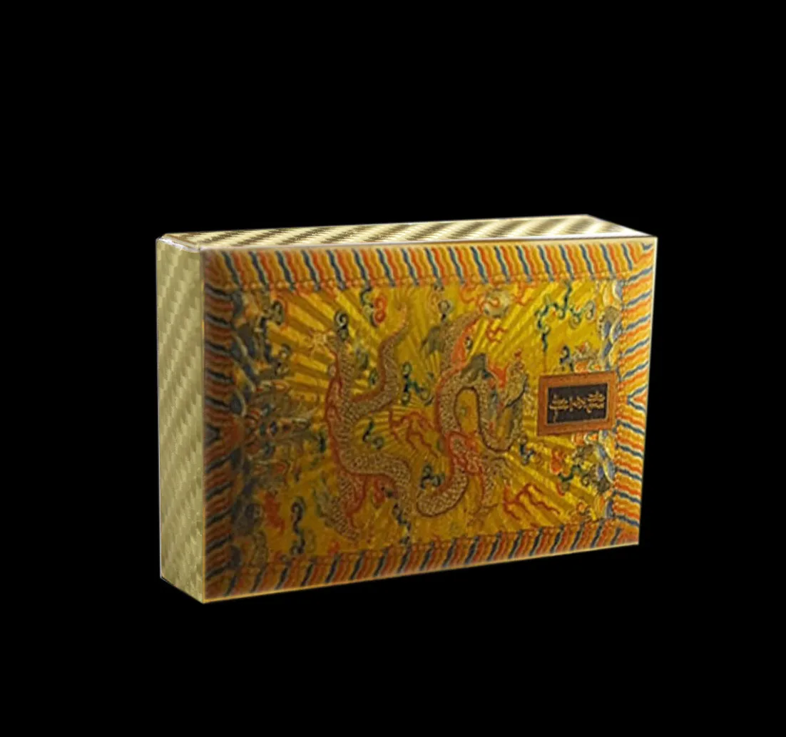 'Supreme Dragon' 24K Gold Foil Poker Double-sided Color Plastic Poker 33 Model Welcome To Buy Personalized Gift
'Supreme Dragon' 24K Gold Foil Poker Double-sided Color Plastic Poker 33 Model Welcome To Buy Personalized Gift