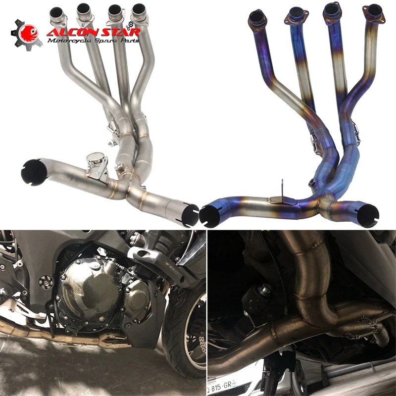 Alconstar- Stainless Steel Motorcycle Exhaust Muffler Middle Pipe For Kawasaki Z1000 2010-2016 Front Pipe Tube Full System Race
Alconstar- Stainless Steel Motorcycle Exhaust Muffler Middle Pipe For Kawasaki Z1000 2010-2016 Front Pipe Tube Full System Race