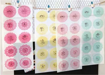 23.3CM*10CM 100 sheet Cute Stationery Aesthetic Circle Lace Sealing Paste PVC Sticker Post It Note Random Colors YH947
23.3CM*10CM 100 sheet Cute Stationery Aesthetic Circle Lace Sealing Paste PVC Sticker Post It Note Random Colors YH947
