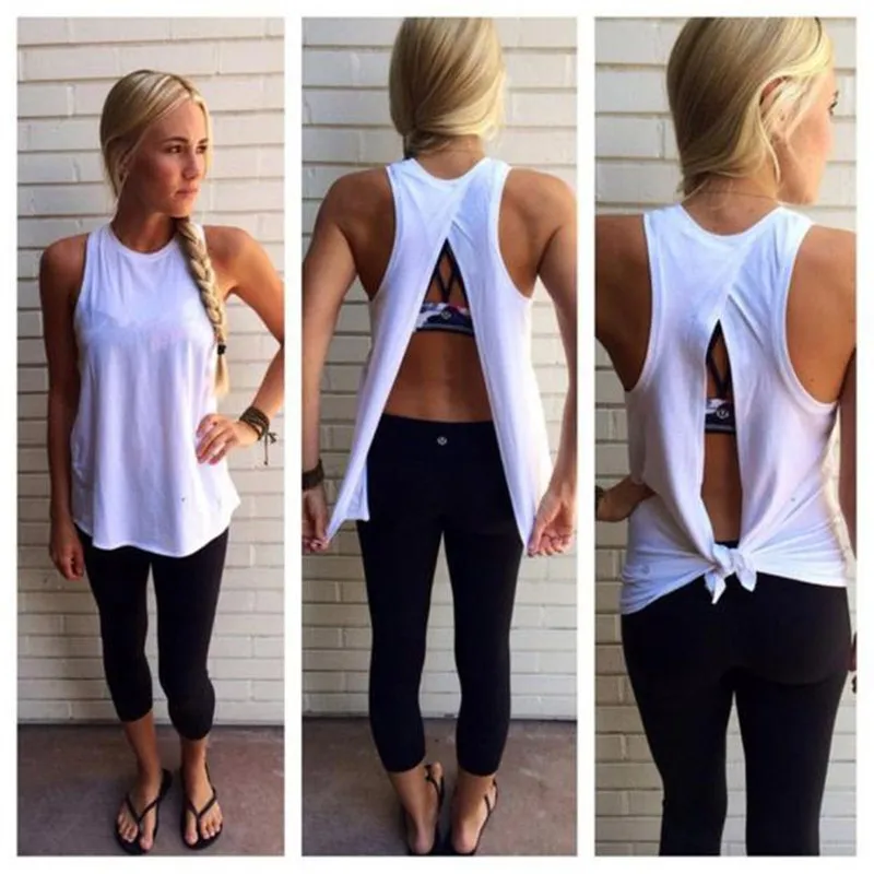 Women Summer Vest Blouse Tank Tops T-Shirt Gym center indoor use trainning fitness Cloth New gym clothing Sportswear
Women Summer Vest Blouse Tank Tops T-Shirt Gym center indoor use trainning fitness Cloth New gym clothing Sportswear