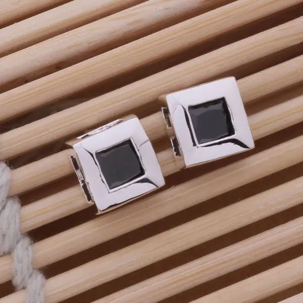 AE278 925 sterling silver earrings , 925 silver fashion jewelry , brightness square inlaid black stone /cbnaksua auvajmca
AE278 925 sterling silver earrings , 925 silver fashion jewelry , brightness square inlaid black stone /cbnaksua auvajmca