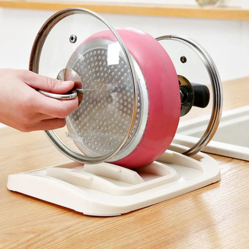 Pan Pot Cover Rack Kitchen Shelf Lid Rack Stand Spoon Holder Drain Rack Storage Holder Rack Pot Lid Holder Kitchen Cooking Tool
Pan Pot Cover Rack Kitchen Shelf Lid Rack Stand Spoon Holder Drain Rack Storage Holder Rack Pot Lid Holder Kitchen Cooking Tool