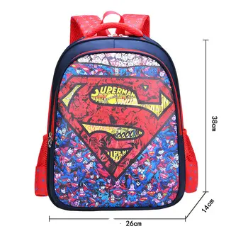 New Cute Cartoon Superman Schoolbag for Boys Children School bag for Teenager Girl Orthopedic Princess Backpack Mochila Infantil
New Cute Cartoon Superman Schoolbag for Boys Children School bag for Teenager Girl Orthopedic Princess Backpack Mochila Infantil