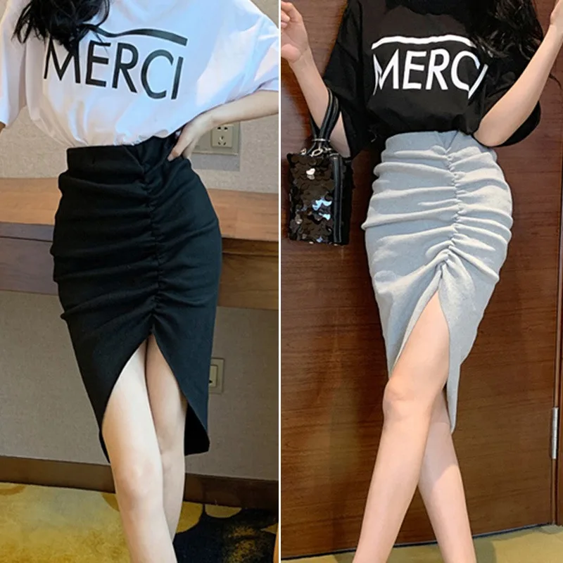 2019 Sexy Solid Women Skirts Wrap Asymmetric Drape Ruched Maxi Skirts Party Office Side Split Slit High Waist Irregular Skirt
2019 Sexy Solid Women Skirts Wrap Asymmetric Drape Ruched Maxi Skirts Party Office Side Split Slit High Waist Irregular Skirt