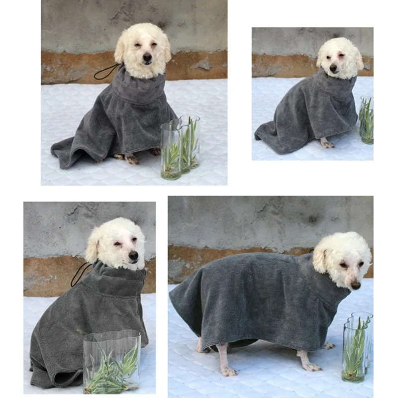 Pet Dog Bathrobe Dog Bath Towel for Small Medium Large Dogs Microfiber Super Absorbent Pet Drying Towel XS-XL
Pet Dog Bathrobe Dog Bath Towel for Small Medium Large Dogs Microfiber Super Absorbent Pet Drying Towel XS-XL