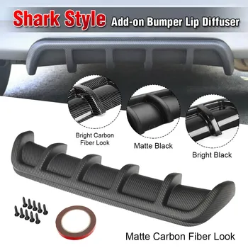 6 Fin Universal Car Rear Bumper Lip Diffuser Splitter Spoiler Shark Fin Style Spoiler Diffuser Guard For Benz For BMW For Audi
6 Fin Universal Car Rear Bumper Lip Diffuser Splitter Spoiler Shark Fin Style Spoiler Diffuser Guard For Benz For BMW For Audi