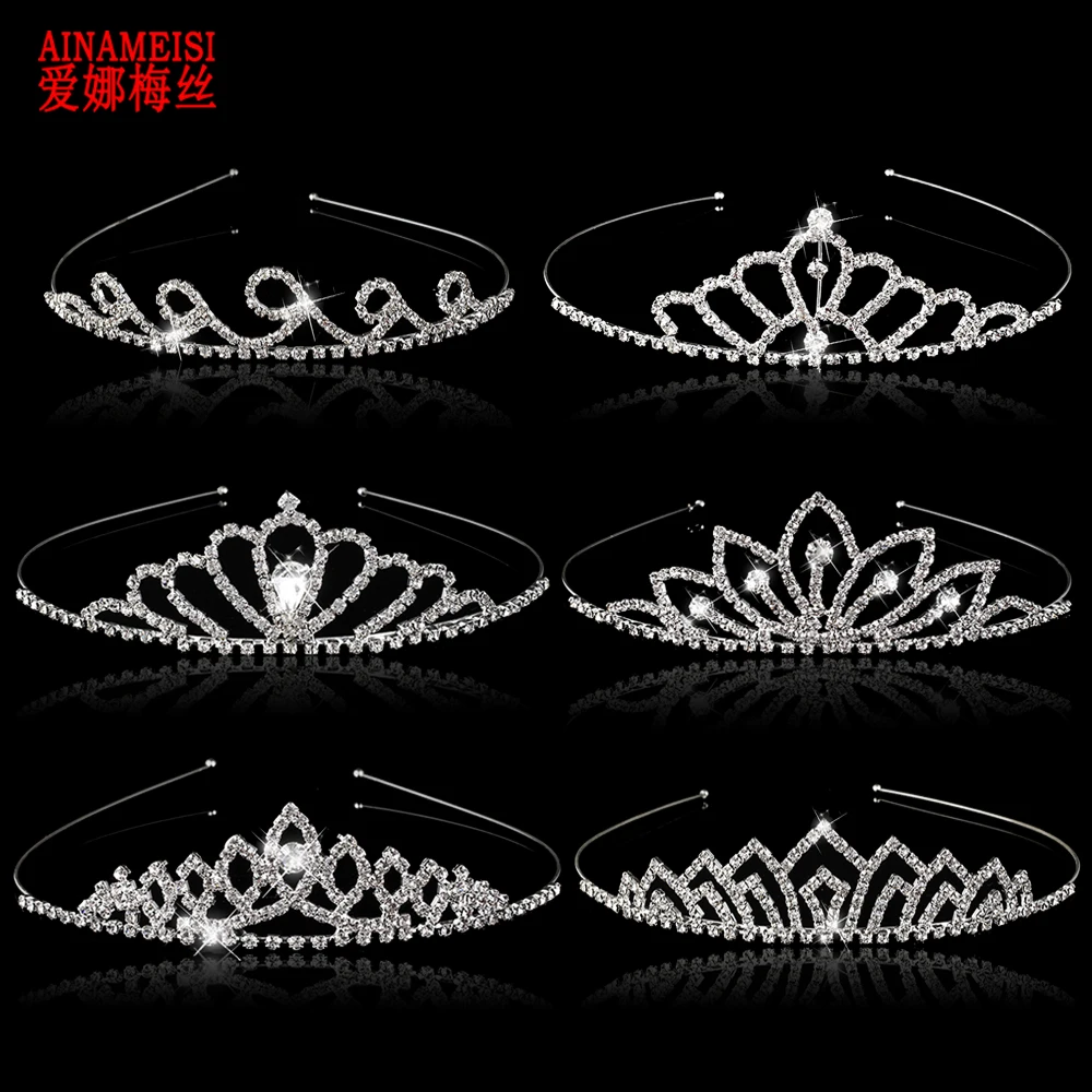 AINAMEISI 2019 New Cute Princess Crown Bridal Tiaras For Girls Hair Jewelry Rhinestone Headband Wedding Hair Accessories
AINAMEISI 2019 New Cute Princess Crown Bridal Tiaras For Girls Hair Jewelry Rhinestone Headband Wedding Hair Accessories