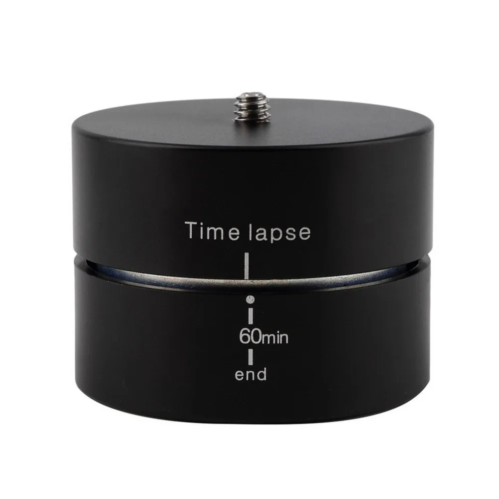 Aluminum Alloy Universal 1/4 '' Screw 360 Degrees Mini Panning Rotating Time Lapse Stabilizer Tripod Adapter for DSLR
Aluminum Alloy Universal 1/4 '' Screw 360 Degrees Mini Panning Rotating Time Lapse Stabilizer Tripod Adapter for DSLR