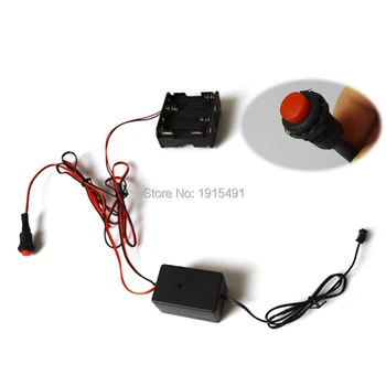DC12V 1-20meters EL inverter EL Driver with Cell box for 4-20m EL wire powered by 8-AA battery For Holiday Lighting Decoration 
DC12V 1-20meters EL inverter EL Driver with Cell box for 4-20m EL wire powered by 8-AA battery For Holiday Lighting Decoration