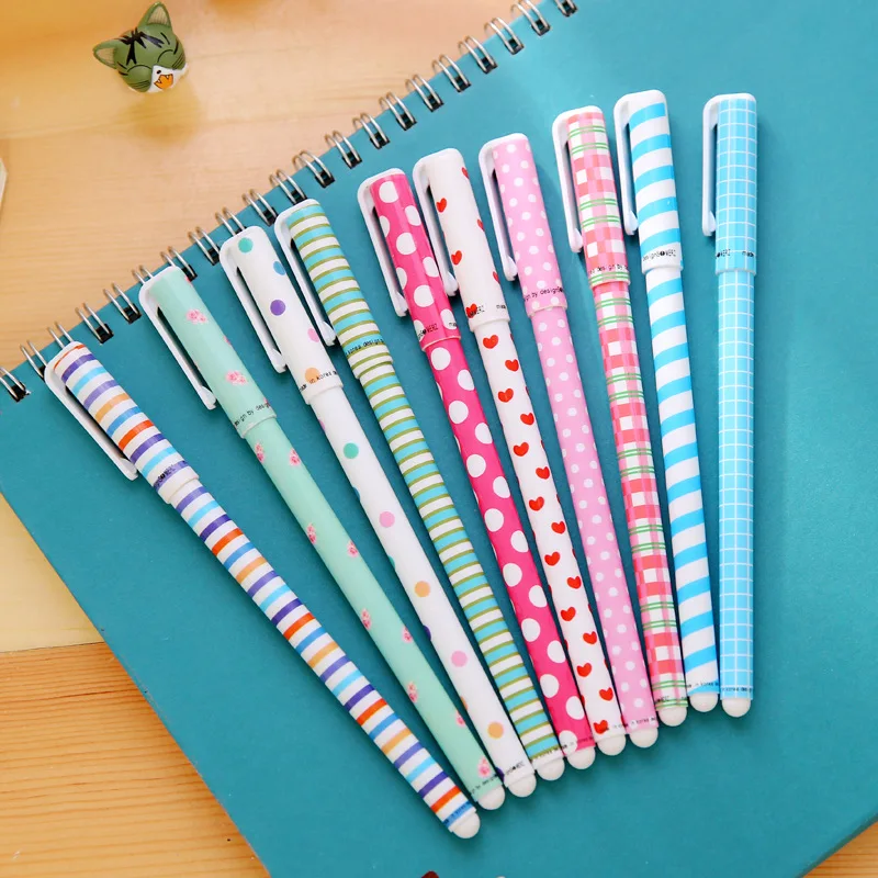 Coloffice 10PCS/lot Hot Sale Stationery Store Cute Korean School Office Supplies 0.38mm Ink Gel Pens Smooth Write Colored Pens
Coloffice 10PCS/lot Hot Sale Stationery Store Cute Korean School Office Supplies 0.38mm Ink Gel Pens Smooth Write Colored Pens