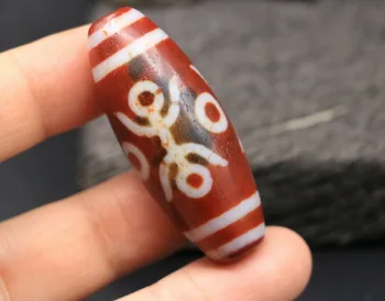 Magic Power Tibetan Old Agate 3 Eye 3 Tairen Guiren Totem Large dZi Bead Amulet LKbrother Talisman Treasure
Magic Power Tibetan Old Agate 3 Eye 3 Tairen Guiren Totem Large dZi Bead Amulet LKbrother Talisman Treasure