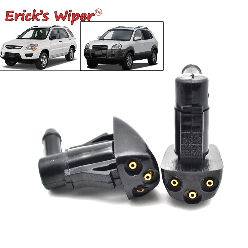 Erick's Wiper 2Pcs/lot Front Windshield Wiper Washer Jet Nozzle For Hyundai Tucson MK1 2005 2006 2007 2008 2009 2010
Erick's Wiper 2Pcs/lot Front Windshield Wiper Washer Jet Nozzle For Hyundai Tucson MK1 2005 2006 2007 2008 2009 2010