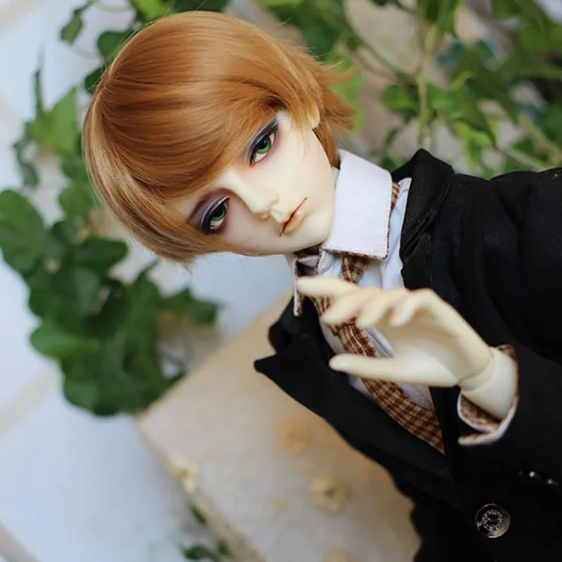 Unisex BJD SD doll oblique bangs short hair 1/3 1/4 1/6 1/8 dolls can also choose other colors | Игрушки и хобби