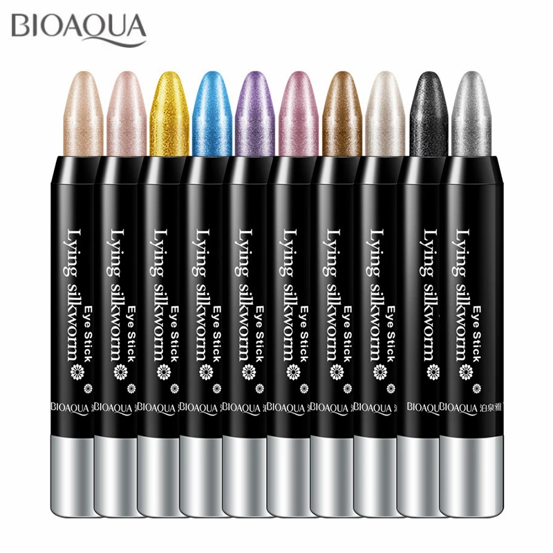 10Pcs/lot Professional Makeup Highlighter Eyeshadow Pencil Set Eye Shadow&Liner Combination Make Up Rotate Glitter Eyeliner Pen
10Pcs/lot Professional Makeup Highlighter Eyeshadow Pencil Set Eye Shadow&Liner Combination Make Up Rotate Glitter Eyeliner Pen
