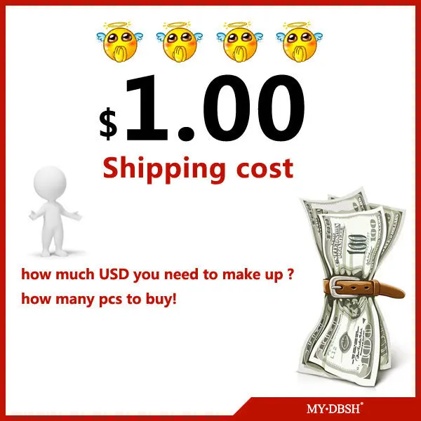 Special link for making up shipping (how much USD you need to make up how many pcs you buy!)
Special link for making up shipping (how much USD you need to make up how many pcs you buy!)