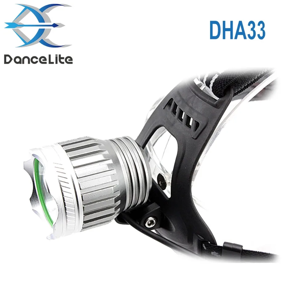 DanceLite DHA33 Aluminum XM-L T6 2000LM 3MODE LED Camping Headlamp, Head Light (2x18650)
DanceLite DHA33 Aluminum XM-L T6 2000LM 3MODE LED Camping Headlamp, Head Light (2x18650)