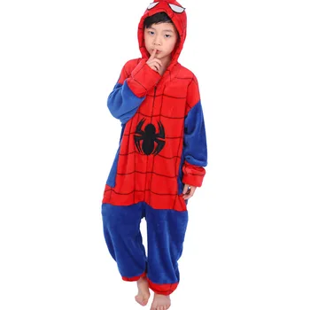 Children Spiderman Pajamas Boy Girl Cartoon Animal Cosplay Pyjama Onesie 4 6 8 10 12 Year Kids Fleece clothes Sleepwear Hoodie
Children Spiderman Pajamas Boy Girl Cartoon Animal Cosplay Pyjama Onesie 4 6 8 10 12 Year Kids Fleece clothes Sleepwear Hoodie