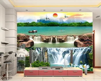 Custom 3D Mural Wallpaper Beautiful waterfall papel de parede wallpaper for walls 3 d Living room bedroom TV background
Custom 3D Mural Wallpaper Beautiful waterfall papel de parede wallpaper for walls 3 d Living room bedroom TV background