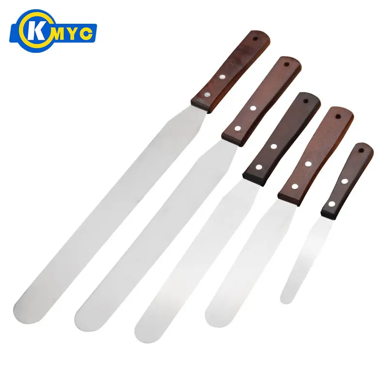 KMYC Multisize Cake Icing Spatula Stainless Steel Blade Wood Handle Butter Cake Batter Spatula Baking Supplies Kitchen&Dining
KMYC Multisize Cake Icing Spatula Stainless Steel Blade Wood Handle Butter Cake Batter Spatula Baking Supplies Kitchen&Dining