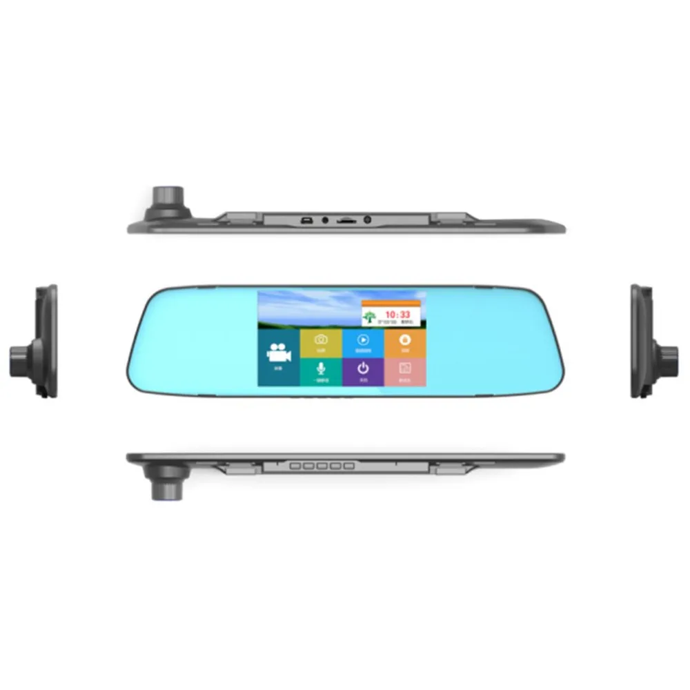 New 7.0 Inches Touch Screen Car DVR Camera Starlight Night Vision Dual Lens Rear View Mirror DVR 1080P Video Recorder
New 7.0 Inches Touch Screen Car DVR Camera Starlight Night Vision Dual Lens Rear View Mirror DVR 1080P Video Recorder