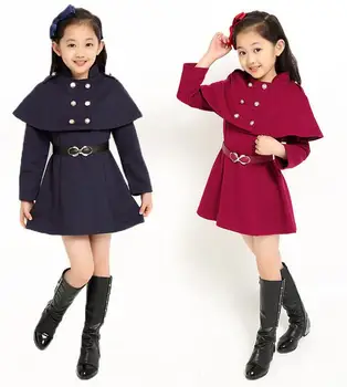 Autumn winter two piece dresses for girl jacket outwear shawl cape coat+dress kid clothing A-line dress princess party children
Autumn winter two piece dresses for girl jacket outwear shawl cape coat+dress kid clothing A-line dress princess party children