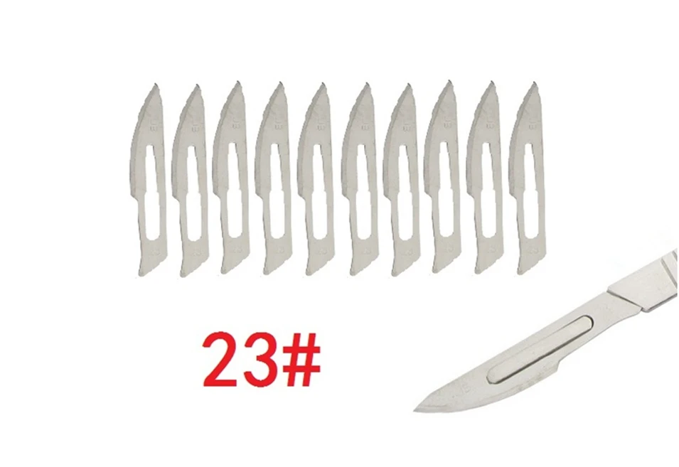 23# 10 pcs Blades for Wood Carving Tools Engraving Craft Sculpture Knife Scalpel Cutting Tool PCB Repair Scalpel blade
23# 10 pcs Blades for Wood Carving Tools Engraving Craft Sculpture Knife Scalpel Cutting Tool PCB Repair Scalpel blade