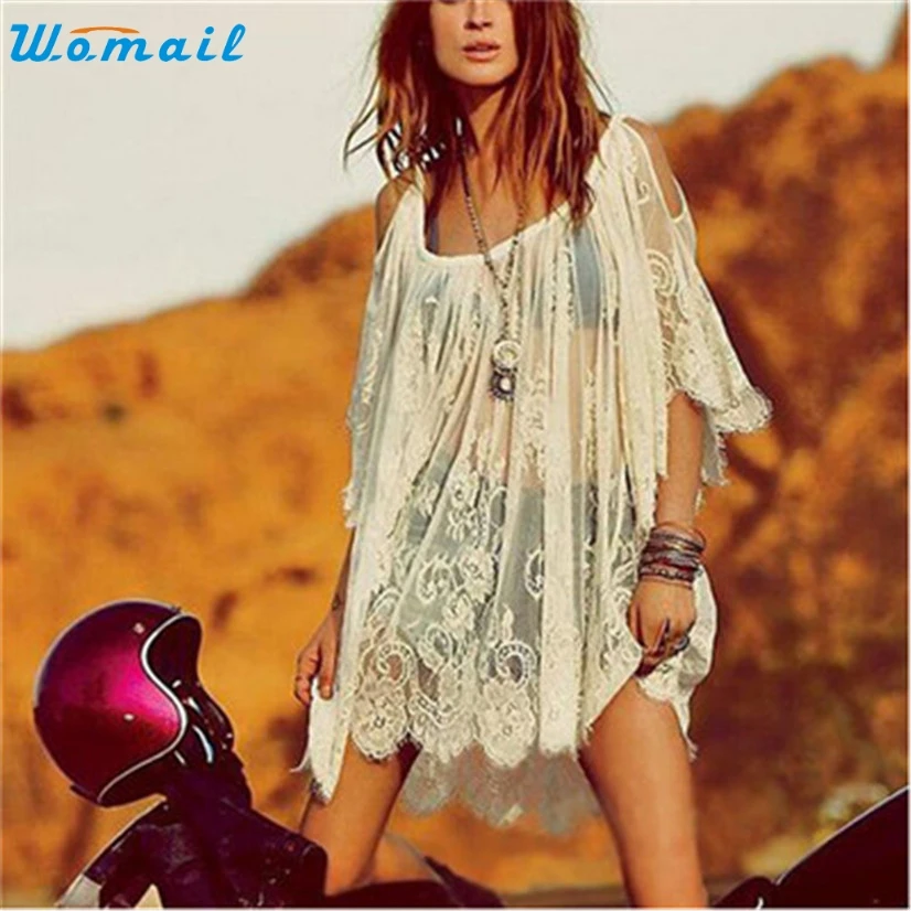 WOMAIL delicate dress summer Vintage thin transparent Hippie Boho People Embroidered Floral Lace Crochet Mini Dress 0726 oct30
WOMAIL delicate dress summer Vintage thin transparent Hippie Boho People Embroidered Floral Lace Crochet Mini Dress 0726 oct30