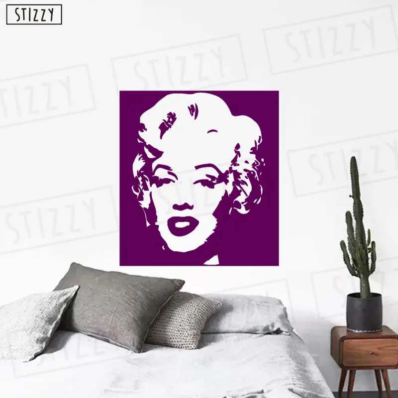 Стиzzy Наклейка на стену знаменитая актриса плакат супер фильм звезда виниловые
