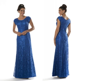 Royal Blue Lace Long Modest Bridesmaid Dresses 2019 Sleeves Sweetheart Simple Vintage Women Formal Evening Wedding Party Dress
Royal Blue Lace Long Modest Bridesmaid Dresses 2019 Sleeves Sweetheart Simple Vintage Women Formal Evening Wedding Party Dress