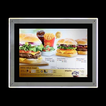 Ultra Thin Acrylic Frame Restaurant Menu Poster Display Lightbox Signs Wall Hanging Single Side
Ultra Thin Acrylic Frame Restaurant Menu Poster Display Lightbox Signs Wall Hanging Single Side