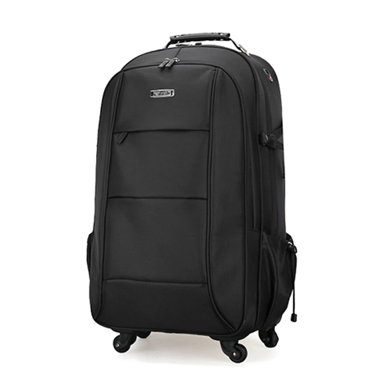 2019 new good quality fashion students black trolly school bag trolley luggage rolling suitcase backpack for boys and girls
2019 new good quality fashion students black trolly school bag trolley luggage rolling suitcase backpack for boys and girls
