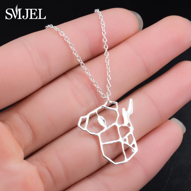 SMJEL New Arrival European Origami Koala Charm Necklaces Cute Geometric Panda Baby Lover Gifts Jewelry Accessories Wholesale
SMJEL New Arrival European Origami Koala Charm Necklaces Cute Geometric Panda Baby Lover Gifts Jewelry Accessories Wholesale