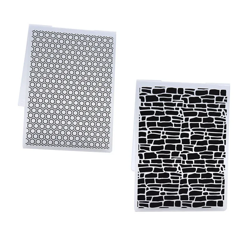 Honeycomb Type Embossing Folder Plastic Rectangle Embossing Folders DIY Handmade Scrapbooking Card Supplies Tools Wholesale
Honeycomb Type Embossing Folder Plastic Rectangle Embossing Folders DIY Handmade Scrapbooking Card Supplies Tools Wholesale