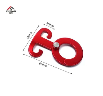 FUMAOOutdoor aluminum alloy portable new hanging camping wind rope buckle can be fixed without sliding hook light hook carabiner
FUMAOOutdoor aluminum alloy portable new hanging camping wind rope buckle can be fixed without sliding hook light hook carabiner