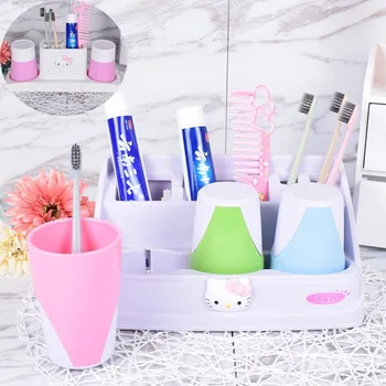 VKStory Life Hello Kitty Plastic Floor Type Bathroom Shelves Storage Rack For ToothBrush Gargle Comb
VKStory Life Hello Kitty Plastic Floor Type Bathroom Shelves Storage Rack For ToothBrush Gargle Comb