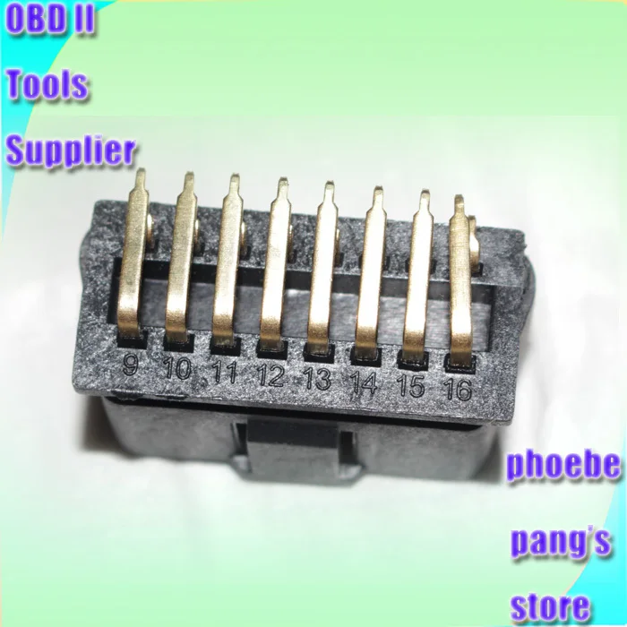Wholesale J1962 OBD OBD2 OBDII 16Pin Male Connector Plug with 90 Degree Pins 50pcs
Wholesale J1962 OBD OBD2 OBDII 16Pin Male Connector Plug with 90 Degree Pins 50pcs