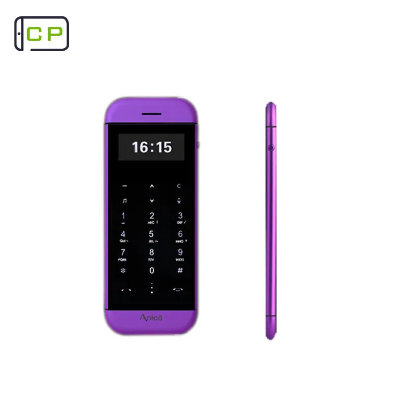 Anica T5 MP3 FM двойной сим-карты набиратель номера через Bluetooth OLED дисплей сенсорная