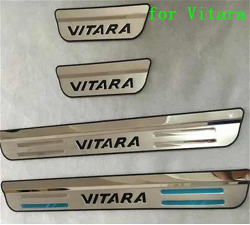 Car styling Stainless Steel car external Scuff Plate/Door Sill Door Sill for Suzuki Vitara 2015 2016 2017 2018 Car accessories
Car styling Stainless Steel car external Scuff Plate/Door Sill Door Sill for Suzuki Vitara 2015 2016 2017 2018 Car accessories