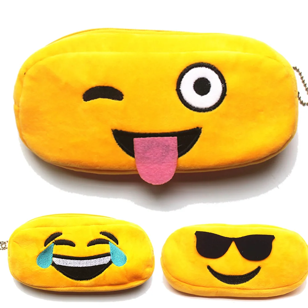 1pcs Tongue Smile Face Plush PencilsBags Kawaii Girl Pencil Case Durable Large Capacity School Supplies Stationery High Quality
1pcs Tongue Smile Face Plush PencilsBags Kawaii Girl Pencil Case Durable Large Capacity School Supplies Stationery High Quality