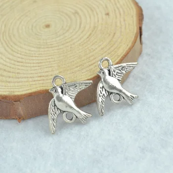 20pcs Charms bird metal handmade Craft pendant making fit,Vintage Tibetan Silver ,DIY for bracelet necklace 21*18*3mm 1927-1
20pcs Charms bird metal handmade Craft pendant making fit,Vintage Tibetan Silver ,DIY for bracelet necklace 21*18*3mm 1927-1