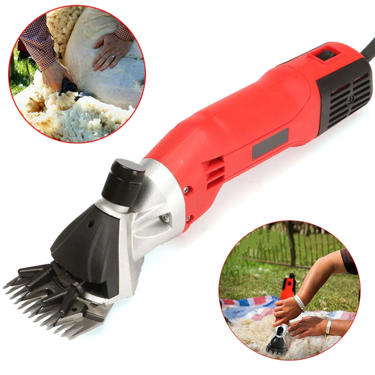 1000W 220V 6 Gears Speed Electric Sheep Goat Shearing Machine Clipper Farm Shears Cutter Wool scissor Cut Machine With Box
1000W 220V 6 Gears Speed Electric Sheep Goat Shearing Machine Clipper Farm Shears Cutter Wool scissor Cut Machine With Box