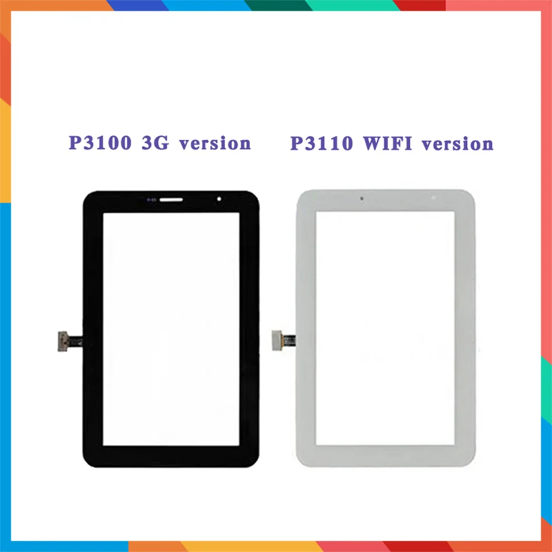 7.0" For Samsung Galaxy Tab 2 7.0 P3100 P3110 Tablet Touch Screen Digitizer Sensor Front Outer Glass Lens Panel | Компьютеры и