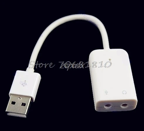USB 2.0 To 3D Virtual 5.1 Channel Audio Sound Card With Cable Adapter Music Fairy Z09 Drop ship
USB 2.0 To 3D Virtual 5.1 Channel Audio Sound Card With Cable Adapter Music Fairy Z09 Drop ship