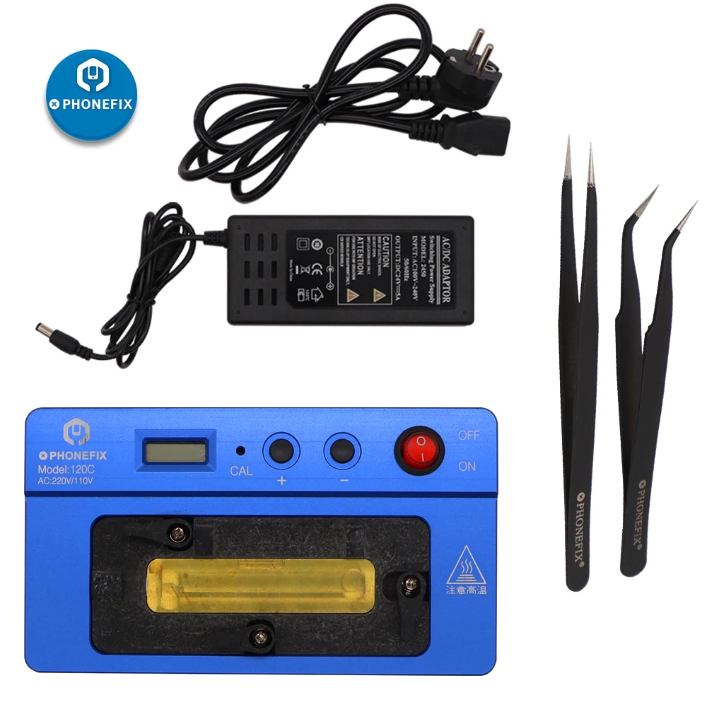 PHONEFIX 120X-MAX 120C Andriod Phones Motherboard Desoldering Heating Station for iPhone 6 7 8 X XS MAX CPU Desoldering Tools
PHONEFIX 120X-MAX 120C Andriod Phones Motherboard Desoldering Heating Station for iPhone 6 7 8 X XS MAX CPU Desoldering Tools