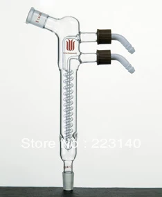 Reflux Condenser, Removable hose connections, Joints:19/22